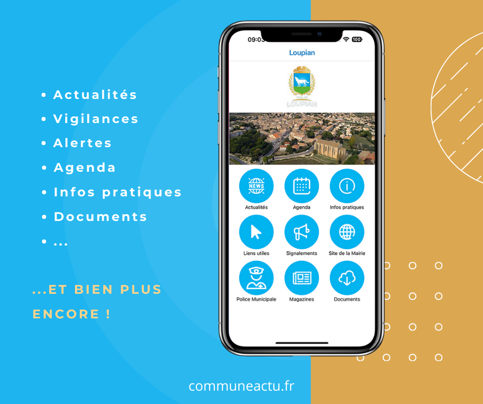 Outils digitaux Mairie de Loupian