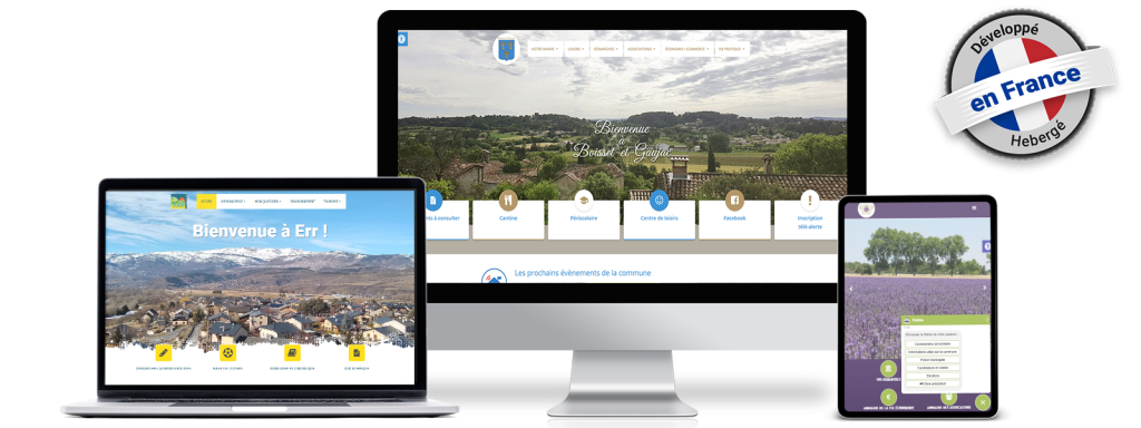 Comm'un Site - Mockups